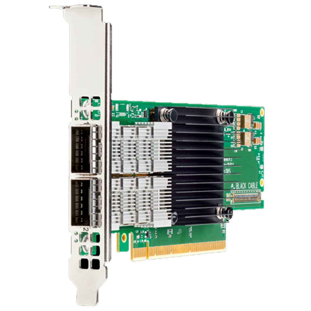 HPE Infiniband Hdr/Ethernet 200Gb 2-Port QSFP56 Pcie4 X16 Mcx653106A-Hdat Adapter | P31324-B21