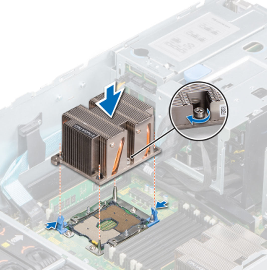 Dell R940xa (G14) CPU 1 or 2 Heatsink | P5KD5