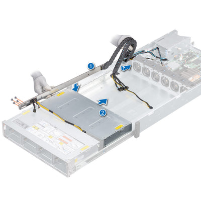 Dell R740Xd2 Mini Raid Cable Track | PTN1T