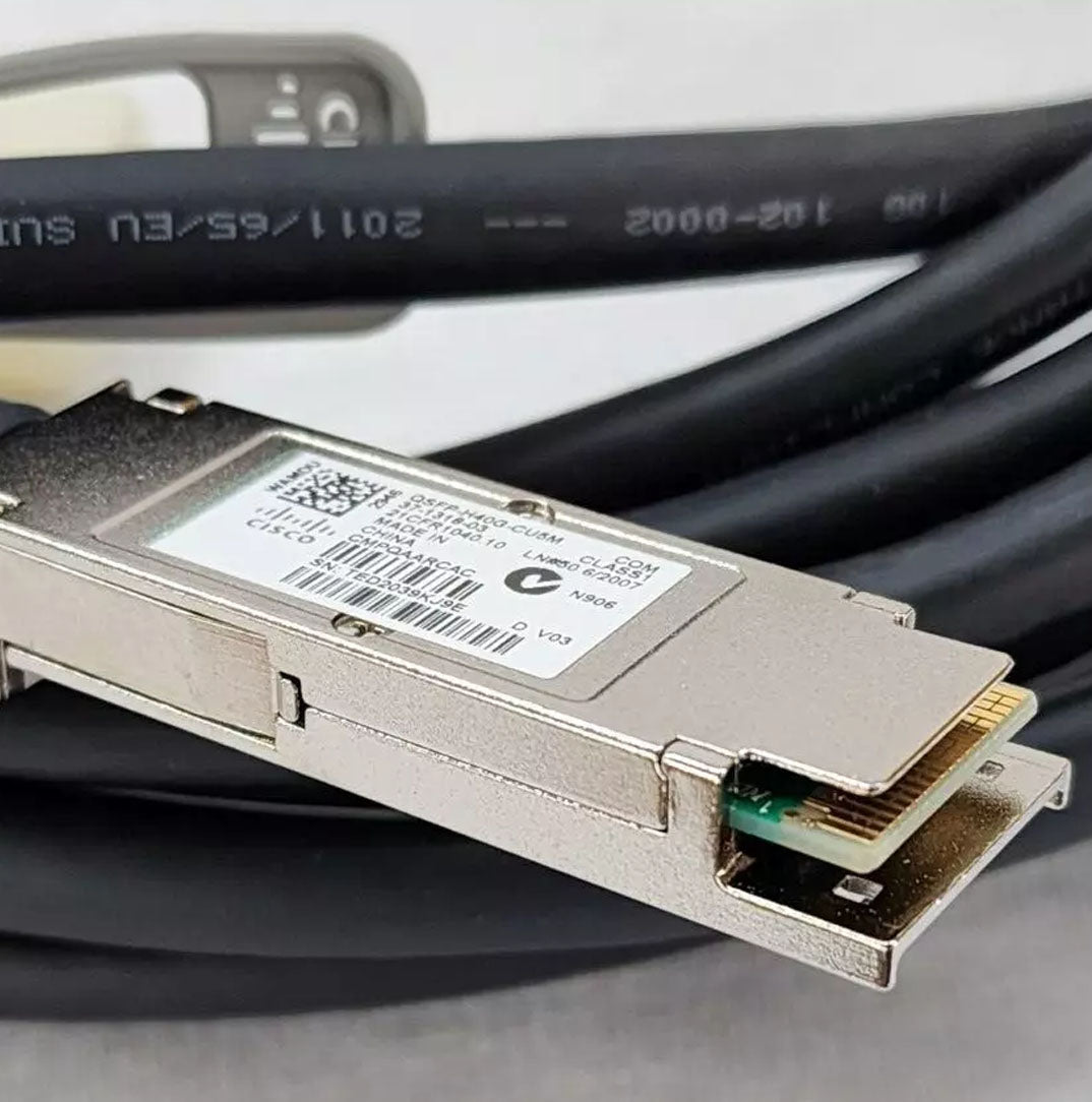 Cisco 40GBase-CR4 QSFP+ 5m Passive Copper Cable | QSFP-H40G-CU5M