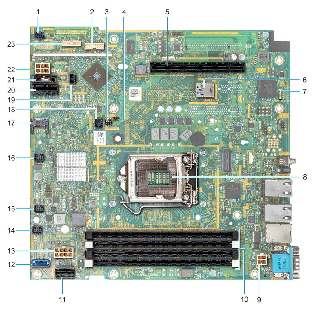 Dell R240 System Board Motherboard | J6F4T