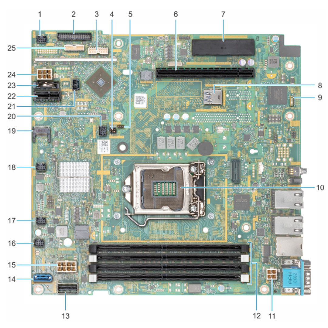 Dell Poweredge R340 System Board Motherboard Xl | G7MDY