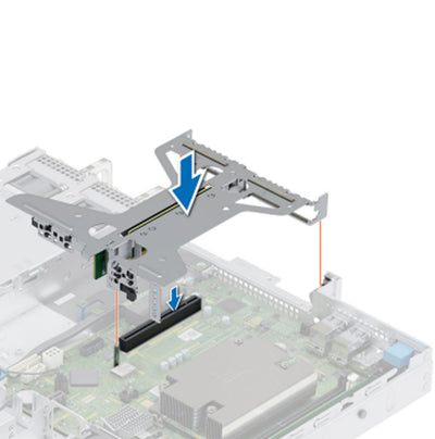 Dell R350 Butterfly Riser Card | 3WNVY