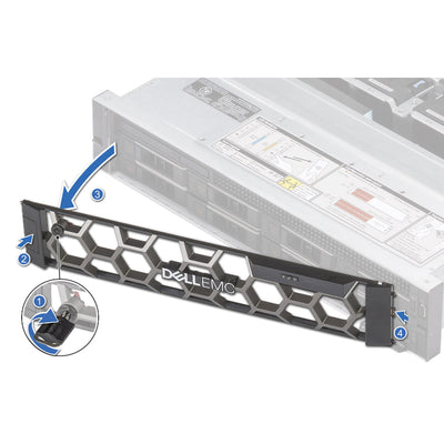 Dell Gen 15 2U Security Bezel | 8CW5K