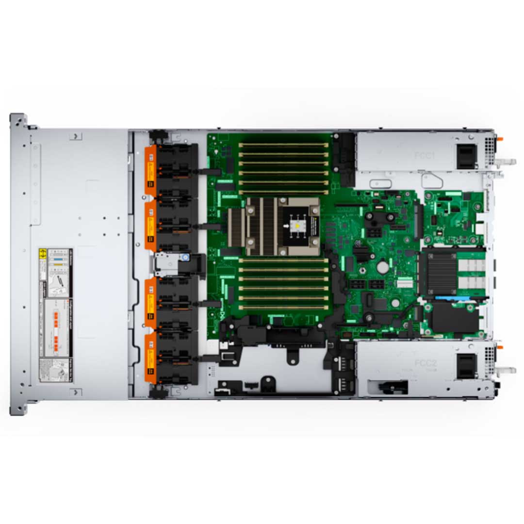 Dell PowerEdge R6615 Rack Server Chassis (14x EDSFF)