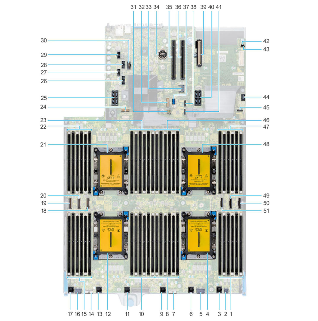 Dell 14th Gen System Motherboard | NYH9H