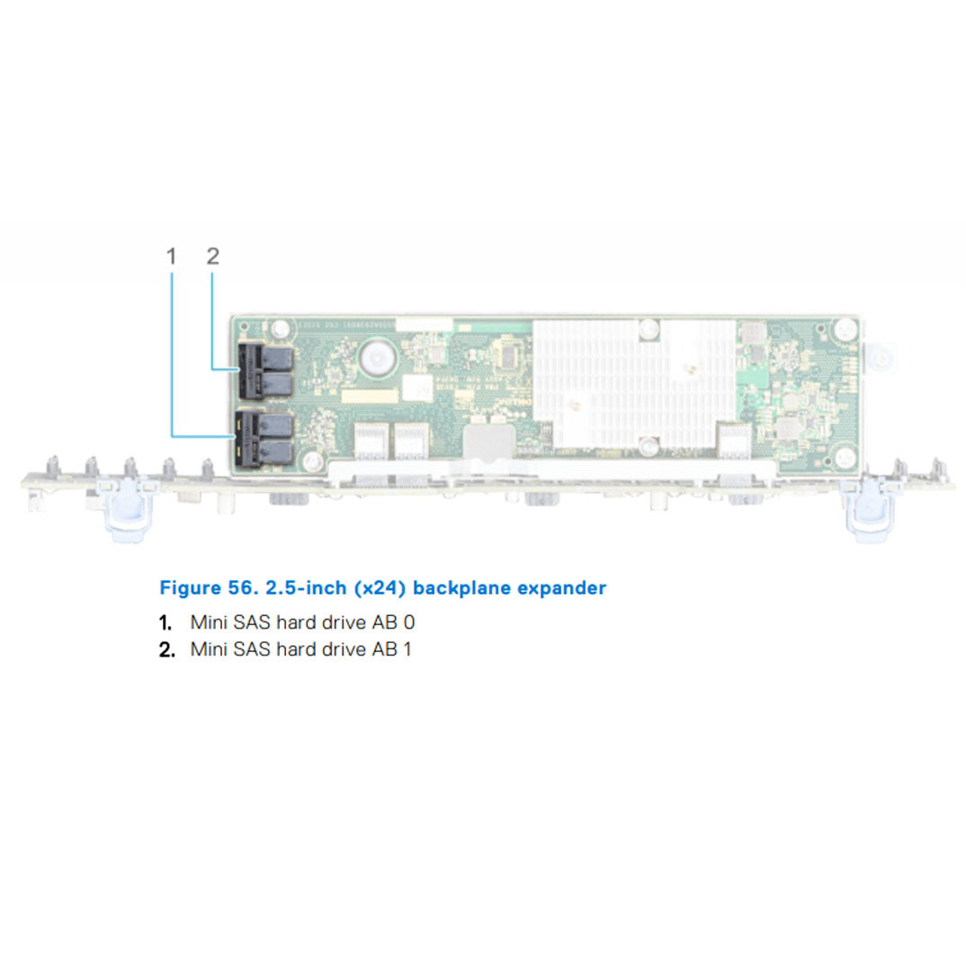 Dell PowerEdge R940xa 24 SFF Backplane Expander | 7G02Y