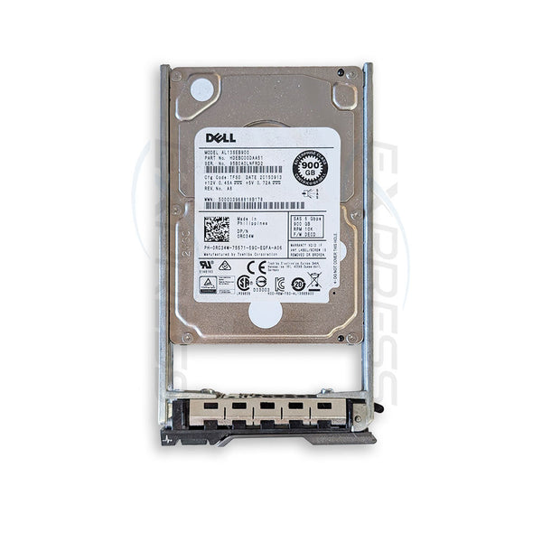 RC34W - Dell 2.5" 900GB 10K SAS 6Gbps HDD