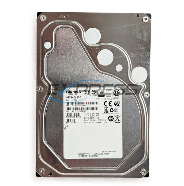 Toshiba 3.5" 2TB 7.2K SATA 6Gbps HDD | MG03ACA200