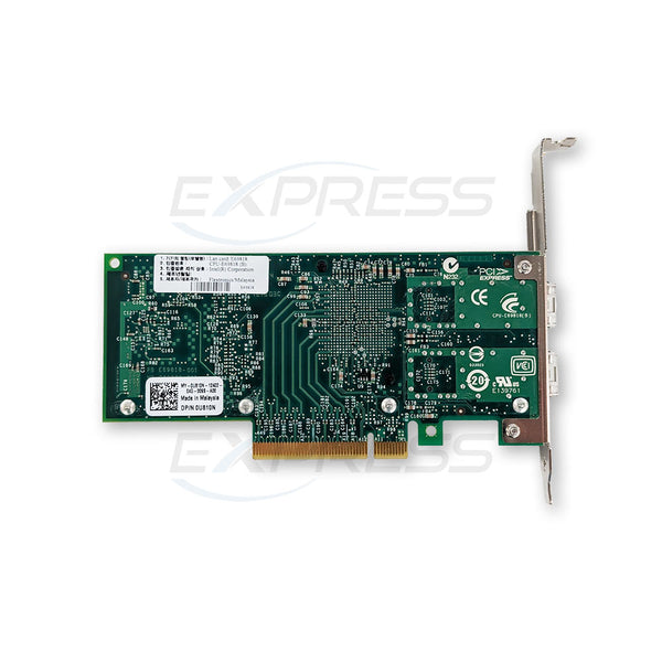 Dell Intel X520-DA2 Dual Port 10GbE SFP+ Adapter | U810N
