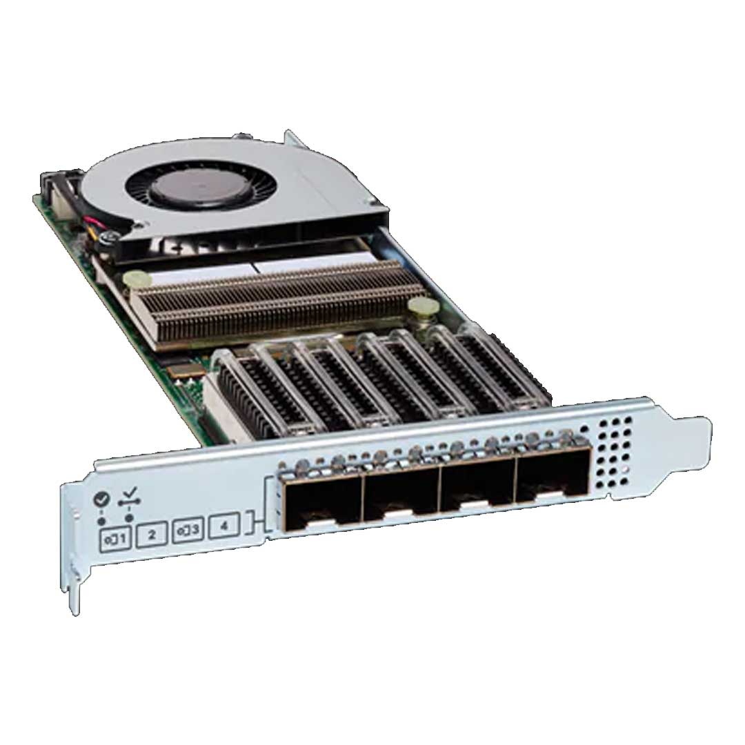 Cisco VIC 1455 Quad Port 10/25G SFP28 PCIe 3.0 x16 (HHHL) Adapter | HX-PCIE-C25Q-04
