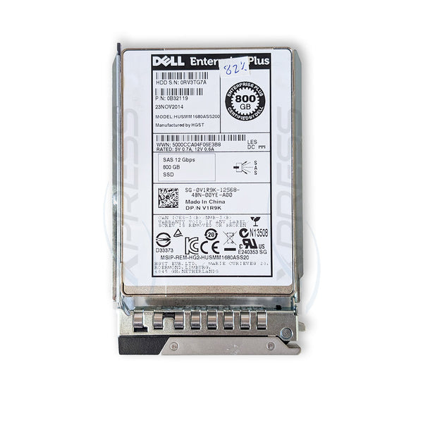 V1R9K - 2.5" 800GB SAS 12Gbps MLC SSD | Dell Compellent
