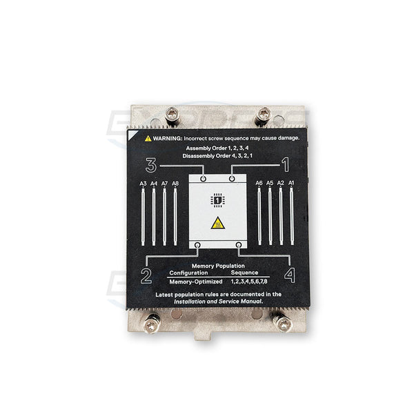 VN0MJ - Dell PowerEdge C6525 CPU1 92mm Standard Heatsink