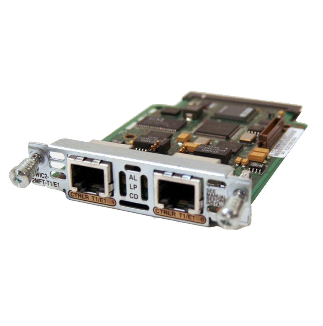 Cisco 2-Port T1/E1 Multiflex Trunk Voice/WAN Interface Card | VWIC2-2MFT-T1/E1