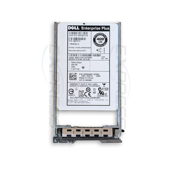 W6460 - Dell Compellent 2.5" 400GB SAS 6Gbps SLC SSD