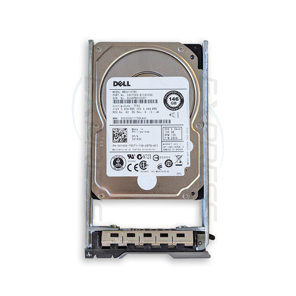 X143K - Dell 2.5" 146GB 10K SAS 6Gbps HDD