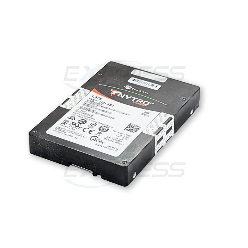 XS1600ME70024 - 2.5" 1.6TB SAS 12Gbps SED SSD | Refurbished Seagate Nytro 3731