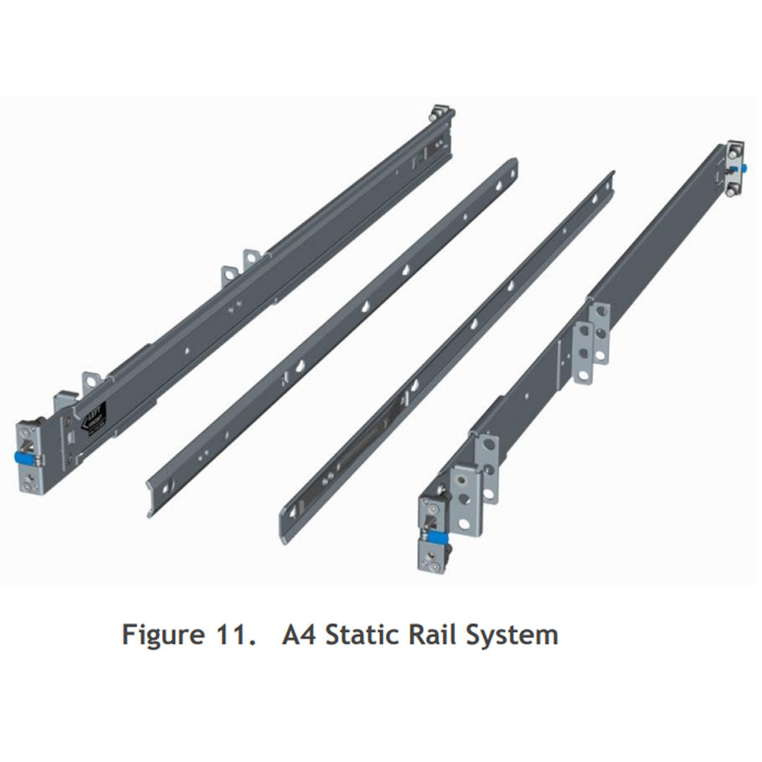 Dell A4 Stab-In Static ReadyRails Rail Kit | C597M