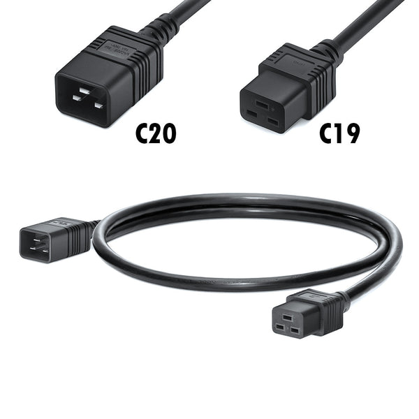 JM291 | Dell C19 To C20 2Ft 16A 250V Power Cord - Express Computer