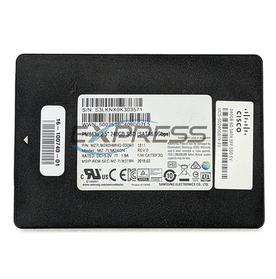 Cisco 2.5" 240GB SATA Gbps SSD | UCS-SD240G61X-EV