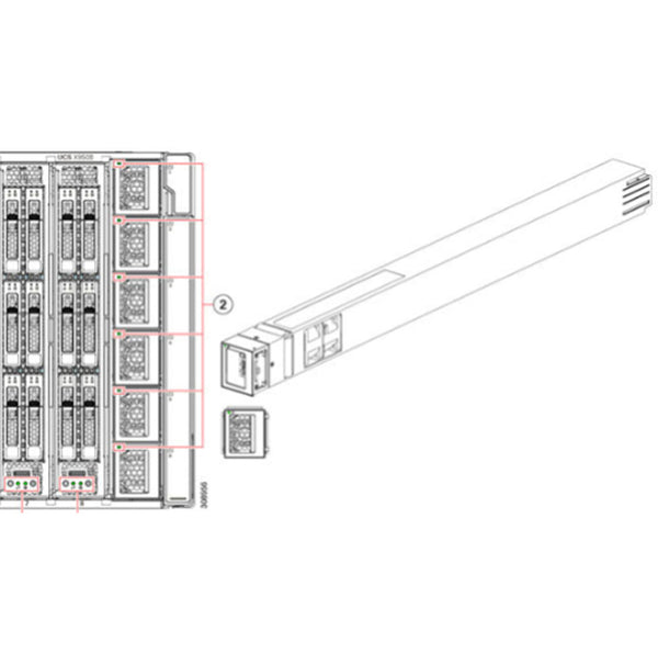 Cisco UCS X-Series X9508 M7 7U Enclosure CTO