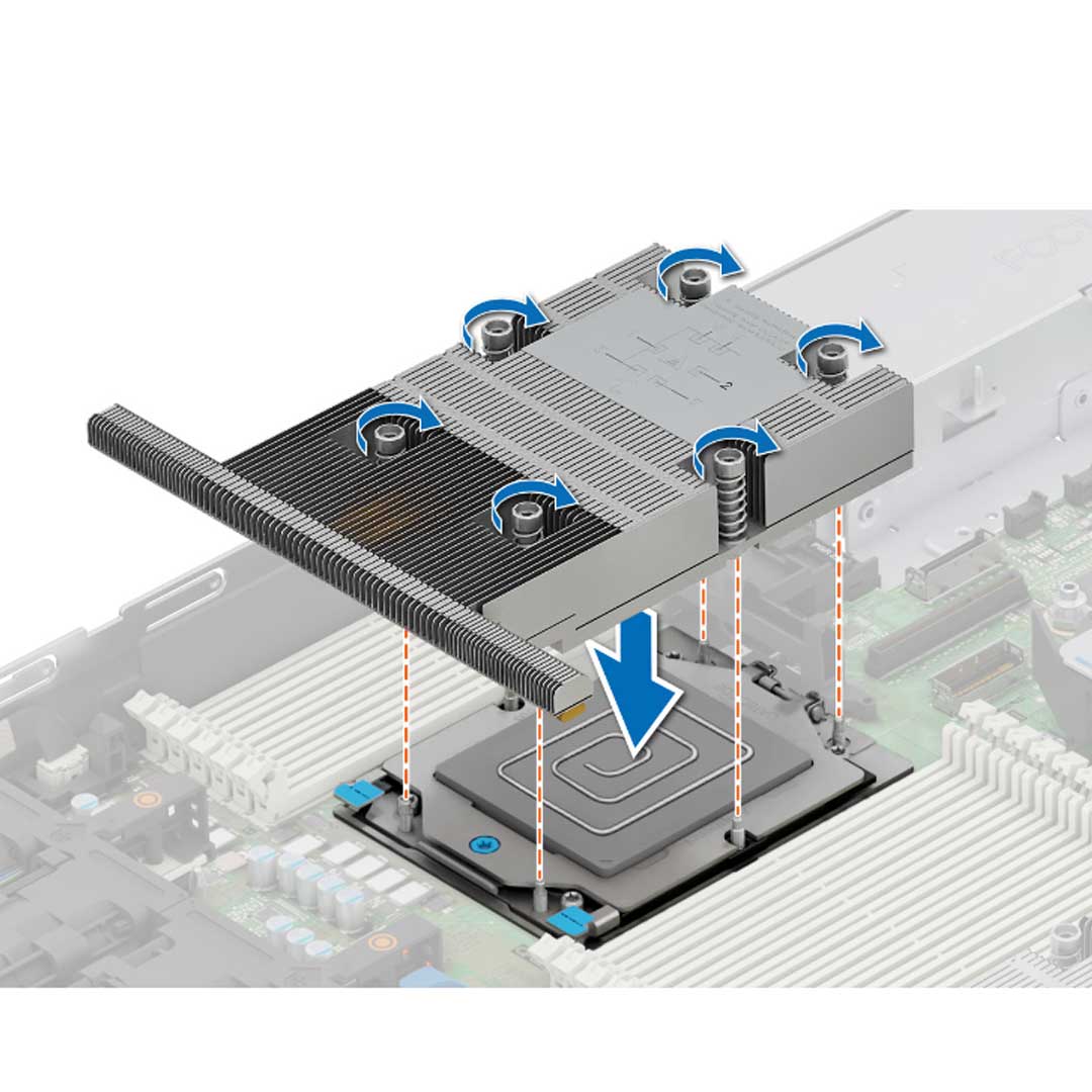 Dell R6625 (G16) 1U Standard Heatsink |