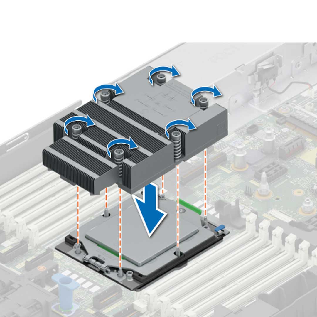 Dell 1U Standard Heatsink |