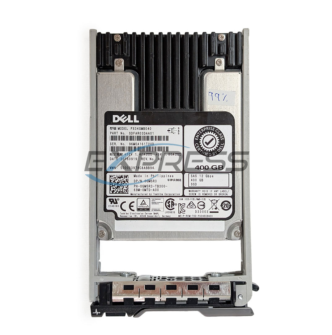 Dell 2.5" 400GB Mlc SAS 12Gbps MU SSD | GM5R3