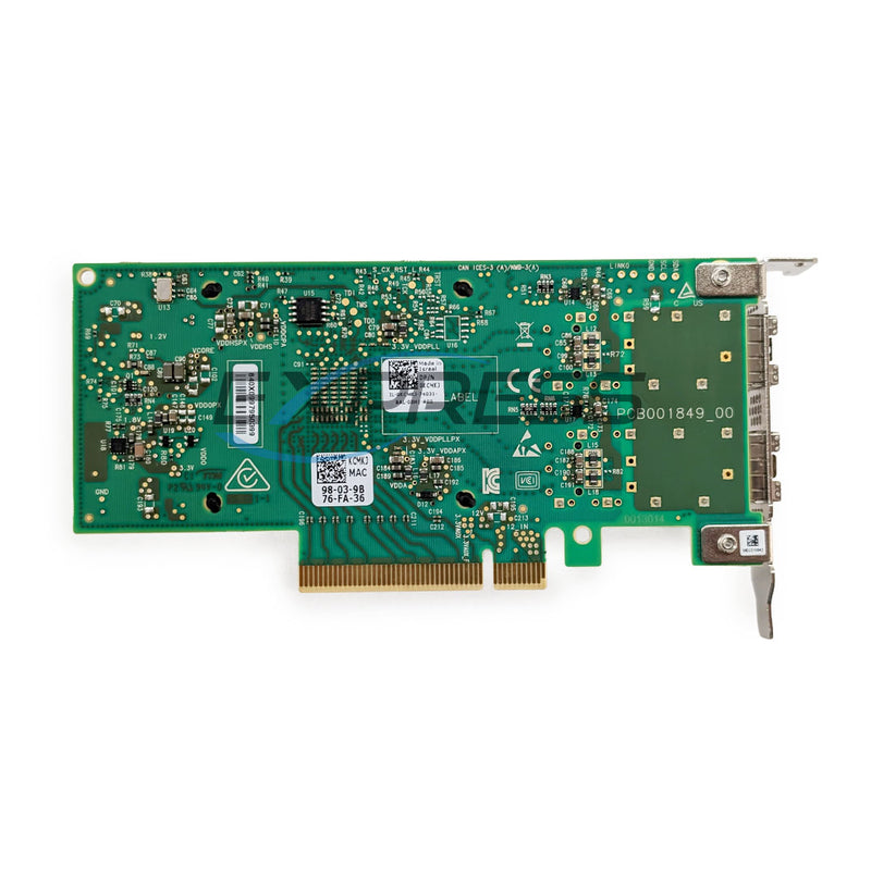 Dell Mellanox ConnectX-5 (CX5) Dual Port SFP28 10/25GbE CNA LP Adapter (CX512A) | KCMKJ