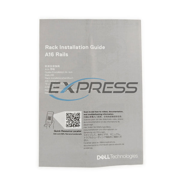 Dell A16 Drop-In/Stab-In Generic Tool-Less 4-Post Rail Kit | C7GT1