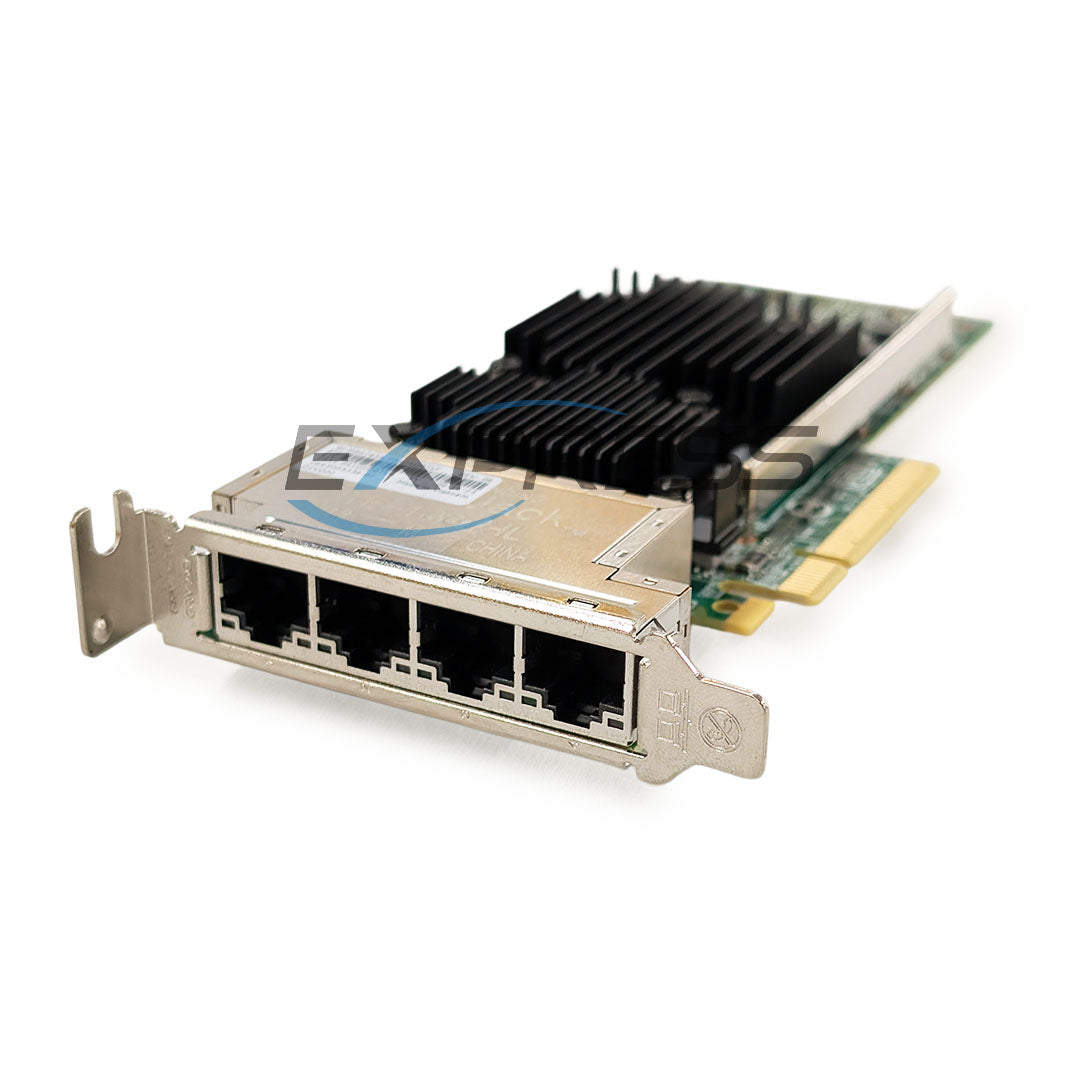 Dell Broadcom 57454 Quad Port 10GbE BASE-T RJ45 LP Adapter | 8HCGC
