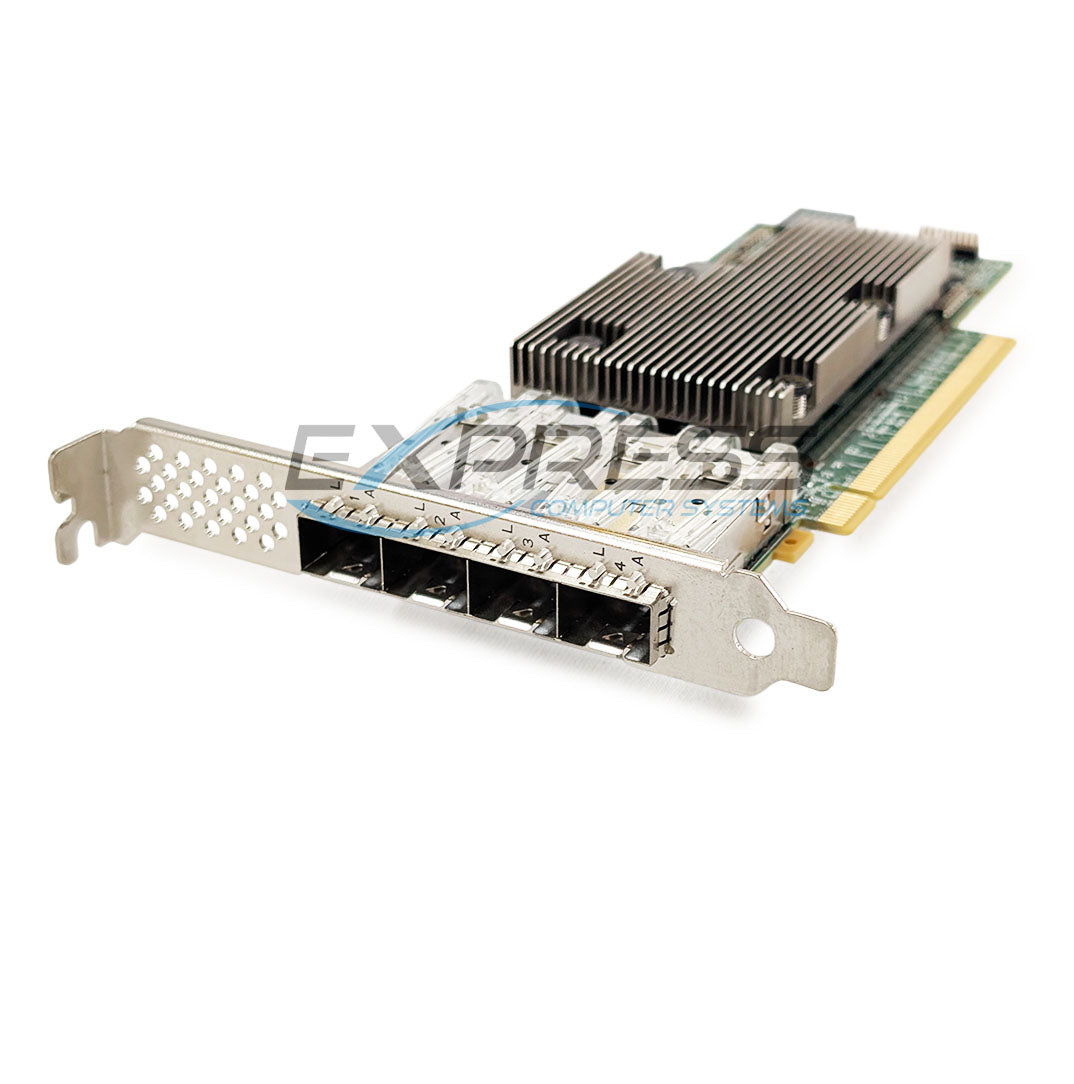 Dell Boradcom CS150105 Quad Port 10/25GbE SFP28 LP Adapter | 7454X