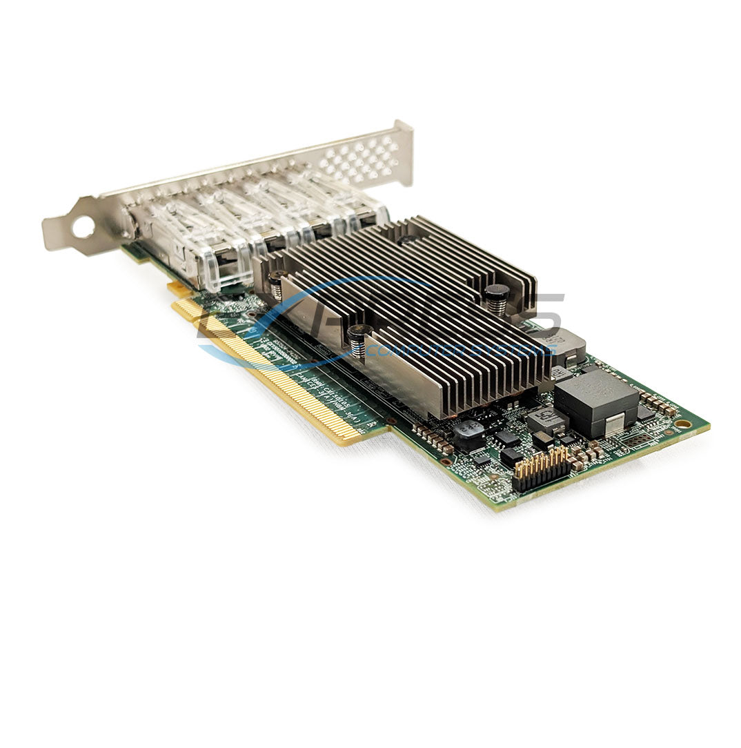 Dell Boradcom CS150105 Quad Port 10/25GbE SFP28 LP Adapter | 7454X