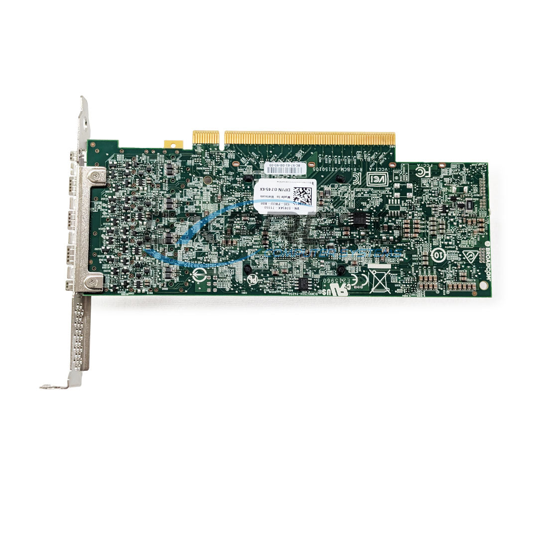 Dell Boradcom CS150105 Quad Port 10/25GbE SFP28 LP Adapter | 7454X