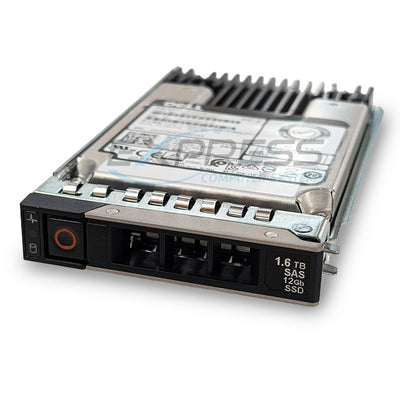 Dell 2.5" 1.6TB SAS 12Gbps WI 512n Px05Sm, 10 DWPD SSD | GVTYD