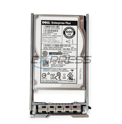 Dell Equallogic 2.5" 600GB 10K SAS 6Gbps HDD | TCGGM