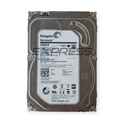 Dell 3.5" 2TB 7.2K SATA 6Gbps Af HDD (Seagate) | Y4N52
