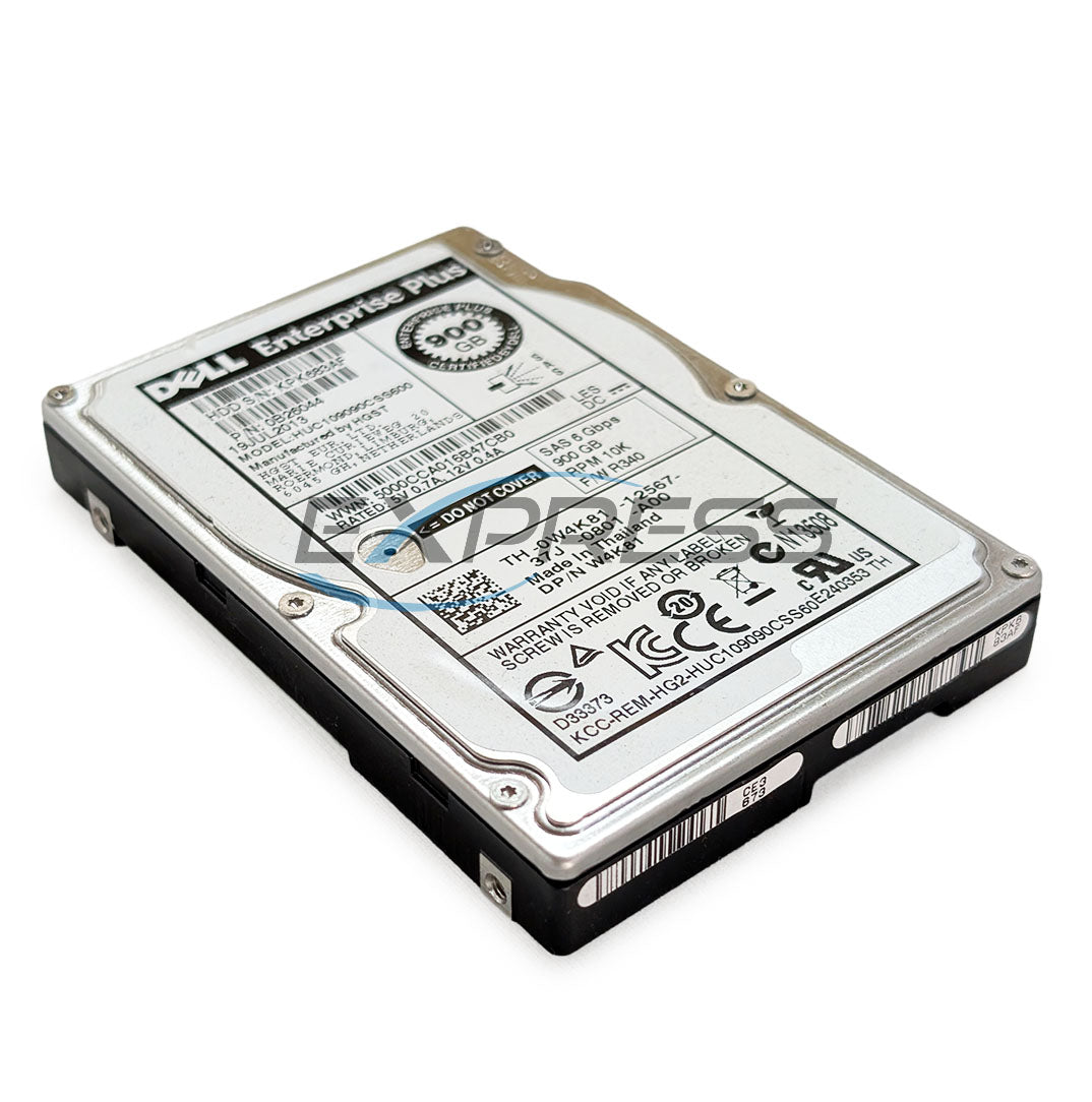 Dell Equallogic 3.5" 900GB 10K SAS 6Gbps HDD | W4K81