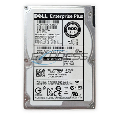 Dell Equallogic 3.5" 900GB 10K SAS 6Gbps HDD | W4K81