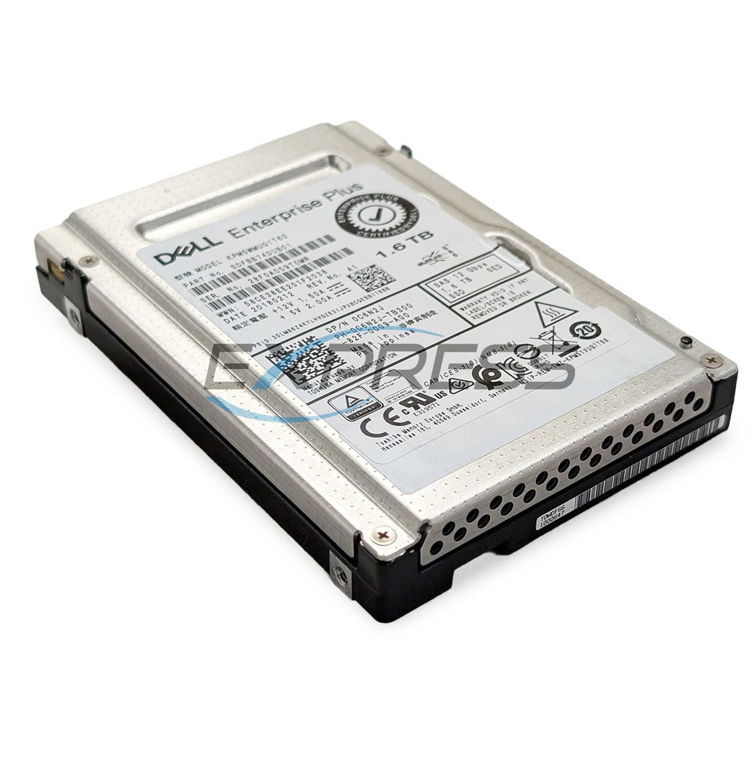 Dell 2.5" 1.6TB SAS 12Gbps Ep+ SED SSD | C6N2J