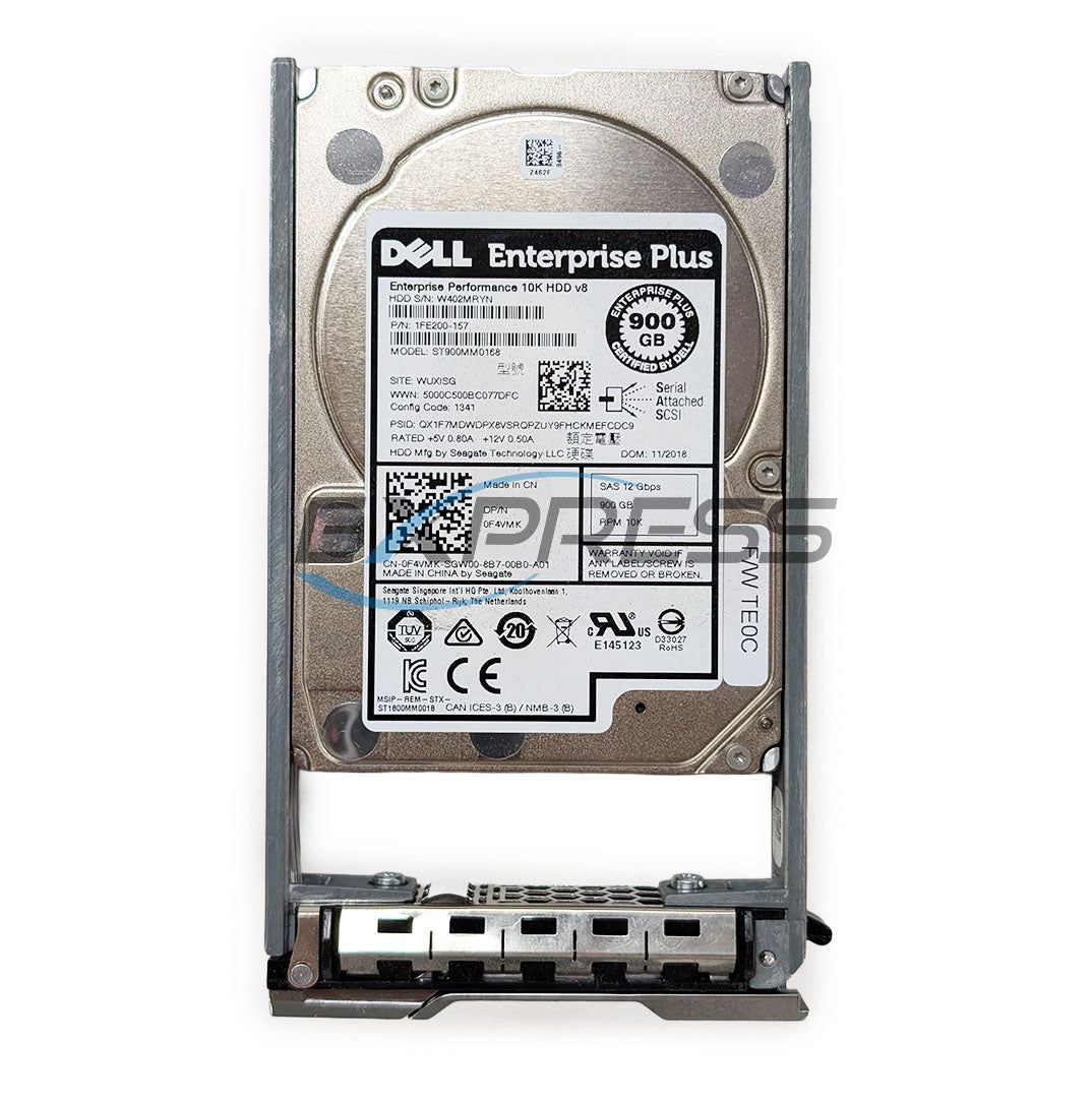 Dell Equallogic 2.5" 900GB 10K SAS 12Gbps HDD | F4VMK