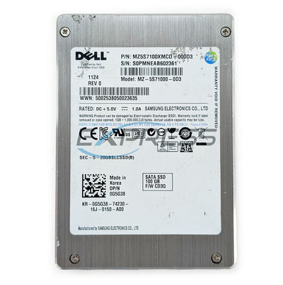 Dell Equallogic 2.5" 100GB SATA 3Gbps SSD | G5G38