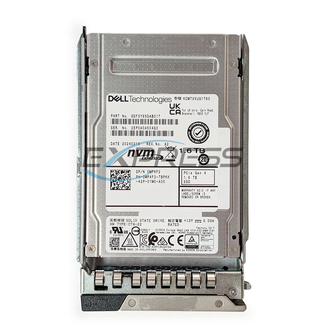 Dell 2.5" 1.6TB (G4) NVMe Drive | MP4F2