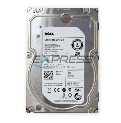 Dell 3.5" 1TB 7.2K SATA 6Gbps HDD | T4XNN