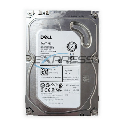 Dell 3.5" 2TB 7.2K SATA 6Gbps HDD | W8FW5