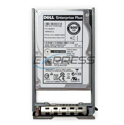 Dell Equallogic 2.5" 600GB 10K SAS 6Gbps HDD | WXCG9