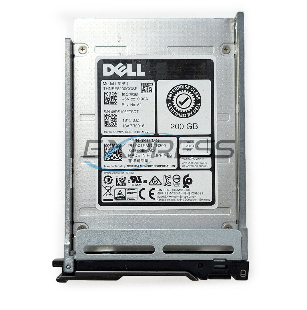 Dell 2.5" 200GB SATA 6Gbps MU SSD | X1RMG
