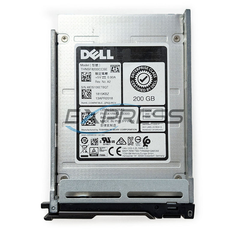 Dell 2.5" 200GB SATA 6Gbps MU SSD | X1RMG