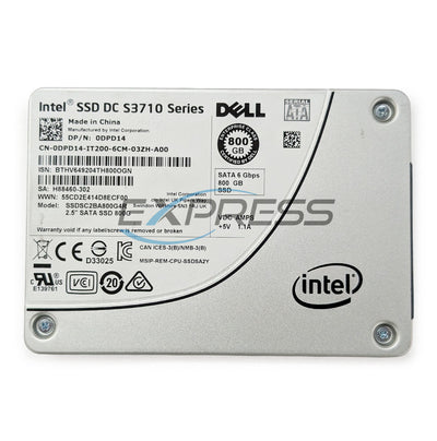 Dell 2.5" 800GB SATA 6Gbps WI SSD | DPD14
