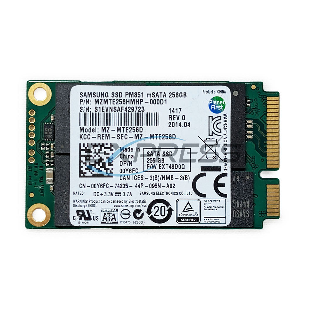 Dell 256Gbps mSATA 6Gbps SSD | 0Y6FC